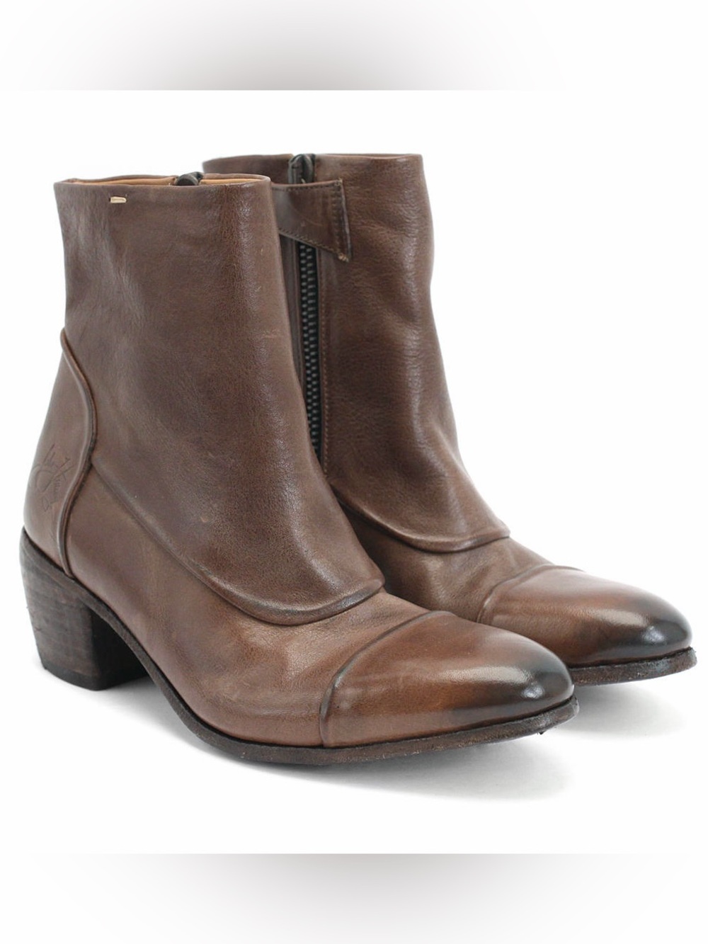 John Fluevog Brown Passage Preet Boots | Size 7